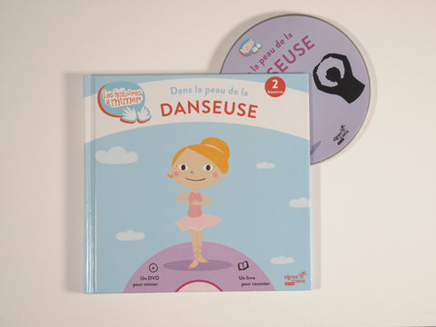 Dans la peau de la danseuse - Livre-DVD - Histoires à mimer